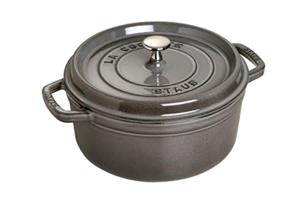 Staub STAUB 40509-307-0 Cocotte Round 22cm Graphite grey