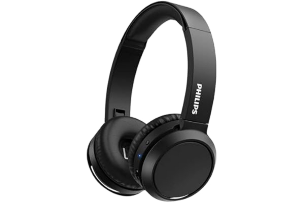 Philips PHILIPS H4205BK/00 Trådlösa On-Ear-Hörlurar med Basförstärkningsknapp (Bluetooth, 29 Timmars Speltid, Snabbladdning, Ljudisolering, Vikbar Design) Svart (Black), 2020