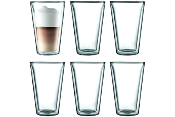 Bodum  10110-10-12 Glas, Transparent, 6 Stycken