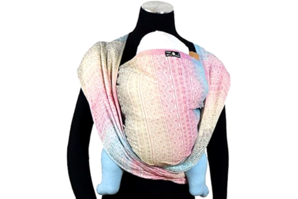 Didymos  Tkane owijki dla niemowląt, Prima Aurora, rozmiar 7, 520 cm, wielokolorowe