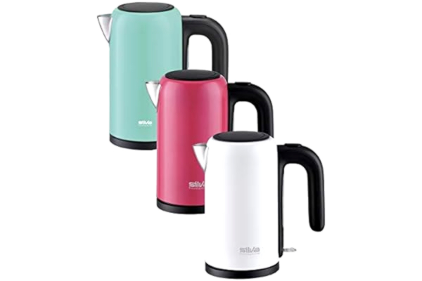 Silva Homeline Silva-Homeline KL 1008 Bouilloire en acier inoxydable 1450 Blanc 1 l