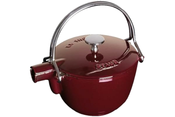 Staub STAUB 1004034 Tekanna, Gjutjärn, Rostfritt Stål, Grenadinröd, 1,15 l