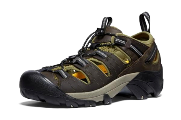 Keen KEEN Arroyo 2 herr Sandal Fisherman, Kantin svart, 42.5 EU
