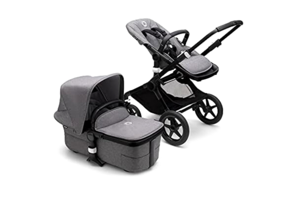 Bugaboo  Fox 3 Complete Stroller Black/Gray Melange One Size