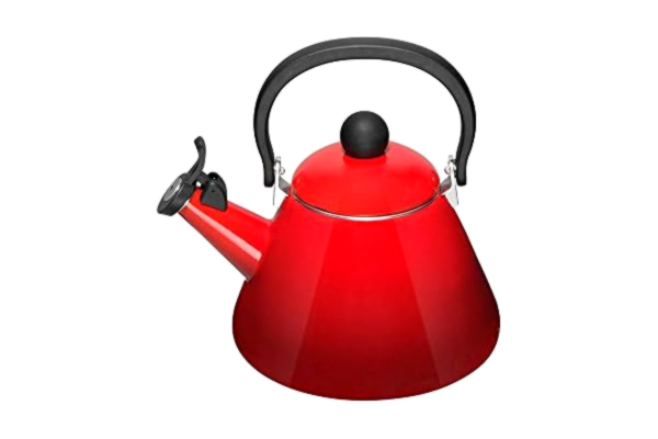 Le Creuset  Vattenkokare Kone, 1,6 L, Emaljerat Stål/Fenolhandtag, Cerise, 40101020600000
