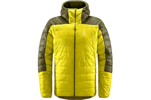 Haglöfs Haglofs L.I.M Down jas, Aurora/Olive Green, XL voor heren, Aurora/Olive Green, XL