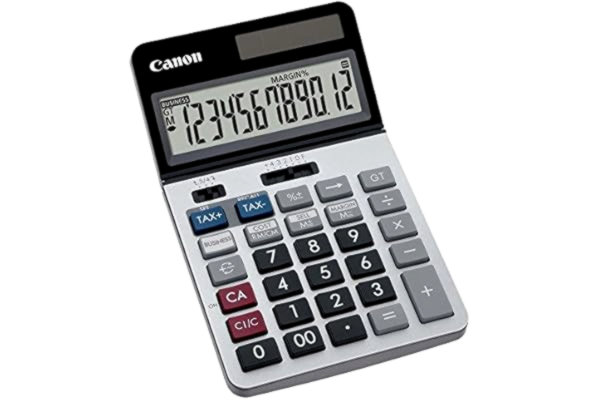 Canon  KS-1220TSG miniräknare – en avancerad 12-siffrig miniräknare, perfekt för affärsbruk och skatteberäkningar