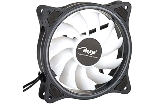 Akyga VENTILADOR AKYGA AW-12D-RGB 120 MM 15 LED RGB 6 PINES