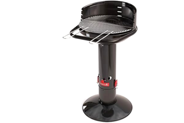 Barbecook  Loewy 50 houtskoolbarbecue uit email zwart Ø 47.5cm H 99cm