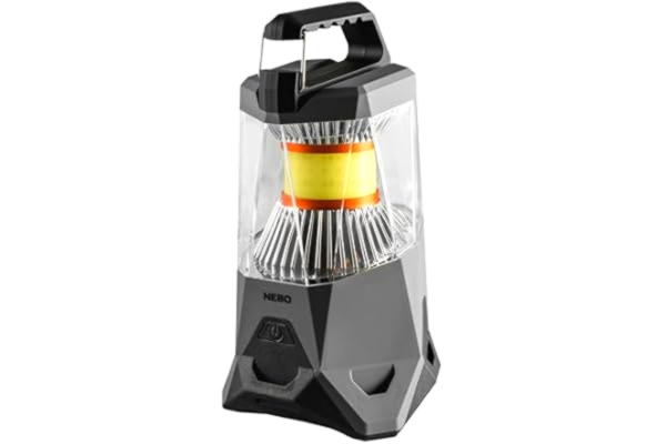 Galileo NEBO Galileo lykta 500 lumen | svart, uppladdningsbar lykta | 360 grader C.O.B LED-belysning