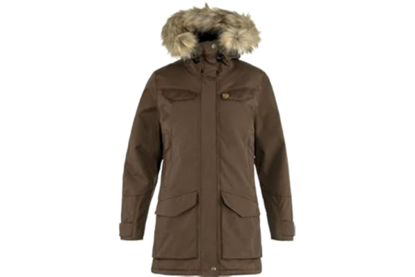 Fjällräven FJALLRAVEN 86369-299 Nuuk Parka W damjacka mörk ek storlek M