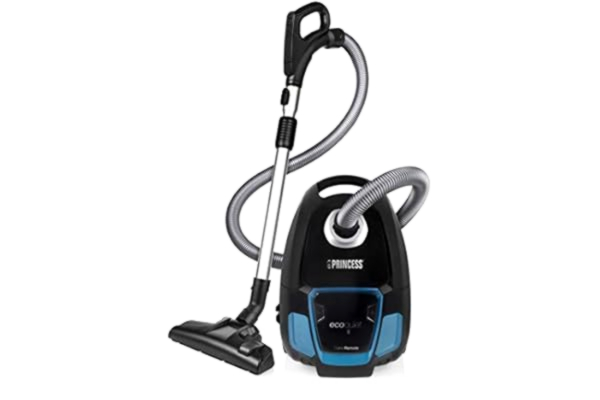 Princess  EcoQuiet 335010 Vacuum Cleaner / Bag Vacuum Cleaner - Extremely Quiet (62 dB) with Strong Suction Power and 7 Metre Cable
