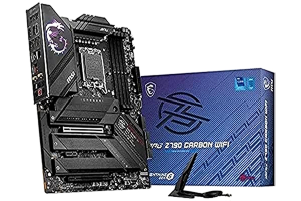 MSI  MPG Z790 CARBON WIFI Bundkort - Intel Z790 - Intel LGA1700 socket - DDR5 RAM - ATX