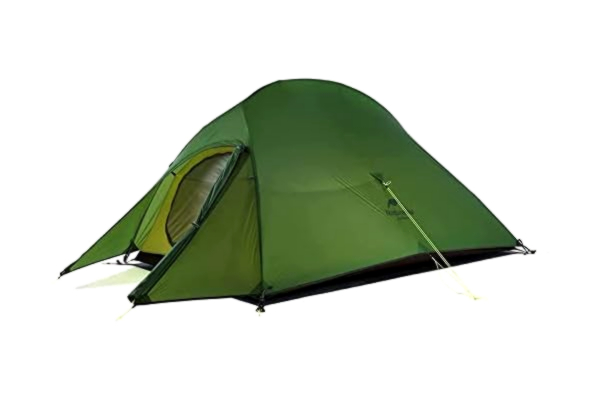 NatureHike Naturehike Cloud-Up 2, campingtent 2 personen, 3-4 seizoenen, lichte rugzaktent, tent voor hiking, donkergroen 20D upgrade