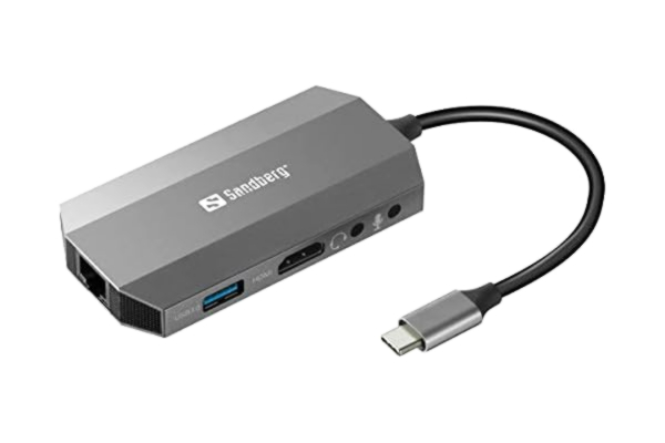 Sandberg  USB C 6-i-1 resedocka