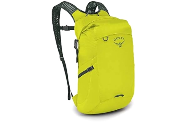 Osprey  UL Dry Stuff Pack 20 Sacs à Dos Mixte Adulte, Jaune (Electric Lime), Taille Unique