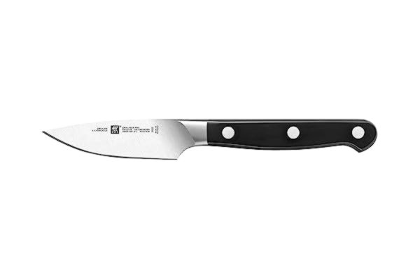 Zwilling  Pro spick- och ganierkniv, 80 mm (rostfritt specialstål, tvilling specialsmältning, benad, helkjol, plastskal) svart