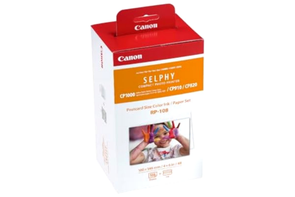 Canon  RP-108 Bläck/Papper till utvalda Selphy CP-skrivare - Vykortstorlek - 108 utskrifter