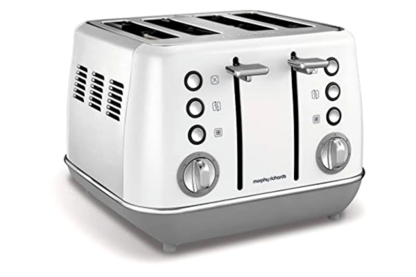 Morphy Richards  240109 Evoke 4 plastry toster - biały