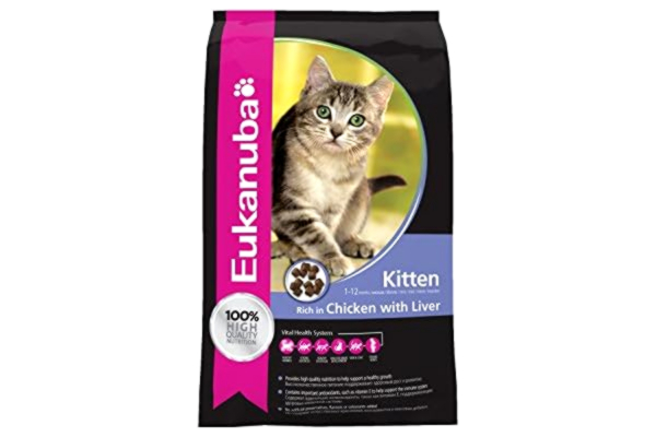 Eukanuba  Junior kattmat torr – premium torrfoder för kattungar från 1–12 månader, främjar hälsosam tillväxt, hög kötthalt, 10 kg