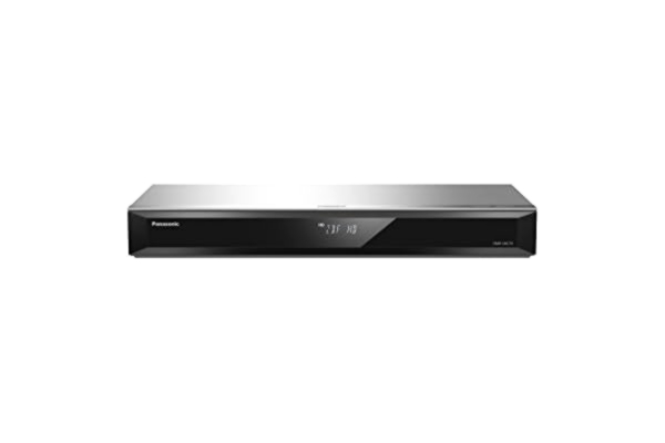 Panasonic  DMR-UBC70EGS UHD Blu-ray Recorder (500 GB HDD, 4K Blu-ray Disc, 4K VoD, UHD TV Reception, 2x DVB-C/T2 HD Tuner, Silver)