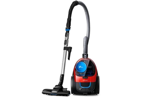 Philips  PowerPro Compact FC9330 - Støvsuger - beholder - uden pose - sportsrød