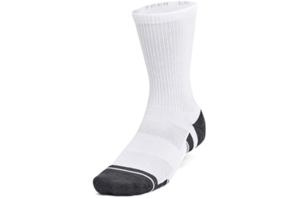 Under Armour  Herr Lot De 3 Paires De Chaussettes Performance Tech Crew, White/Jet Gray, L