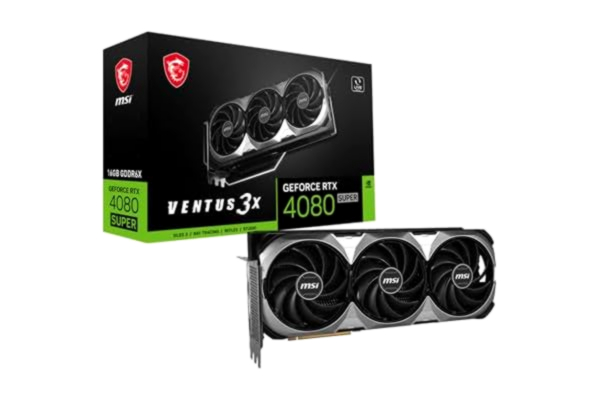 MSI  GeForce RTX 4080 SUPER VENTUS 3X OC - 16GB GDDR6X RAM - Näytönohjaimet
