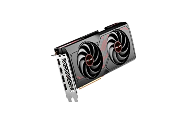 Sapphire  Pulse AMD Radeon RX 7600 11324-01-20G Grafikkort, Svart, 8 GB