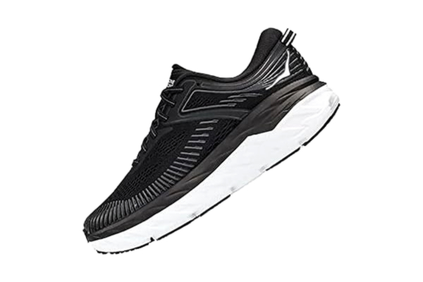 Hoka One One HOKA ONE ONE Bondi 7 dames hardloopschoenen, zwart/wit, 38 EU, zwart wit, 38 EU