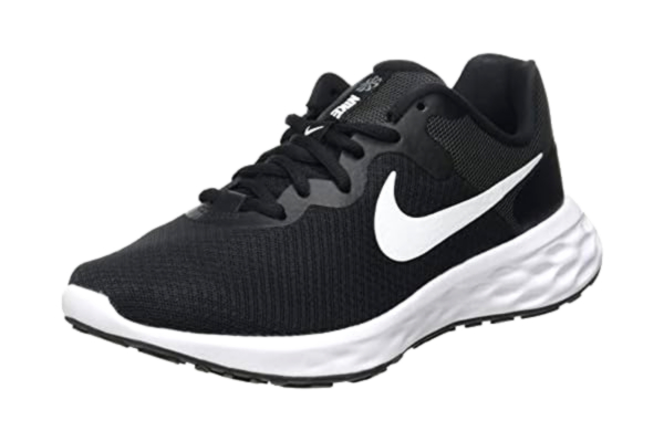Nike  Women's DC3729-003 W NIKE REVOLUTION 6 NN Running Shoe, Black White Dk Smoke Grey Cool Grey, 6.5 UK