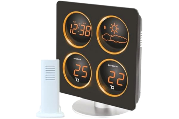 Technoline  SMADH väderstationer, svart