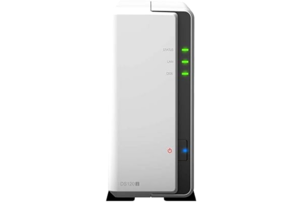 Synology  DiskStation DS120j NAS wraz z 4TB Seagate Ironwolf