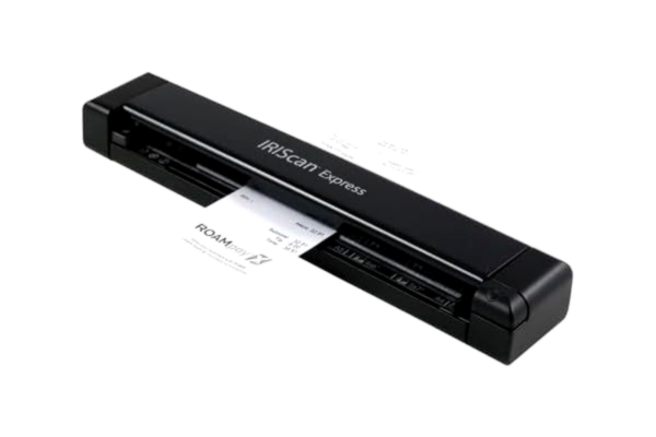 Irislink IRIS can - Express 4 | Bärbar skanner | Kompatibel med Windows/Mac/Linux | Skanna dokument, foton, visitkort | Ultrasnabb | Svart