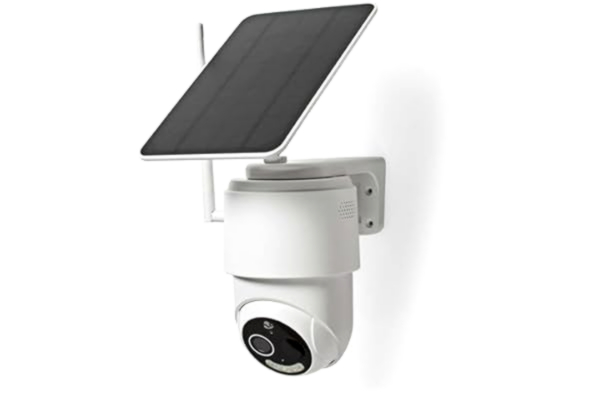 Nedis  SmartLife Utomhuskamera | Wi-Fi | Full HD 1080p | Pantilt | IP65 | Max. Batterilivslängd: 5 månader | Cloud Storage (tillval)/microSD (ingår ej) | 5 V DC | med rörelsesensor