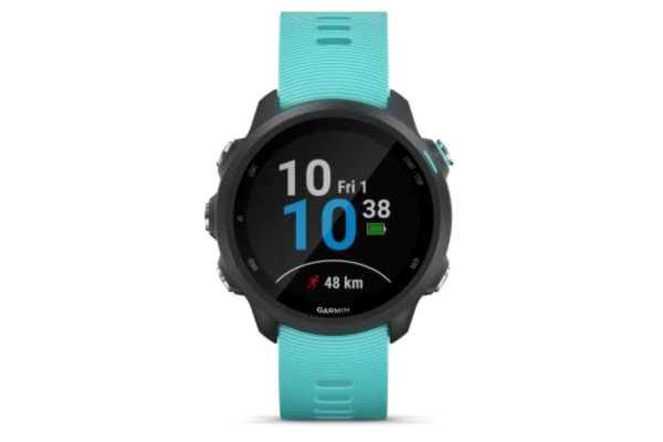 Garmin  Forerunner 245 Music - Montre GPS Multi-activité de Running - Boîtier 42 mm 010-02120-32 Vert D'Eau