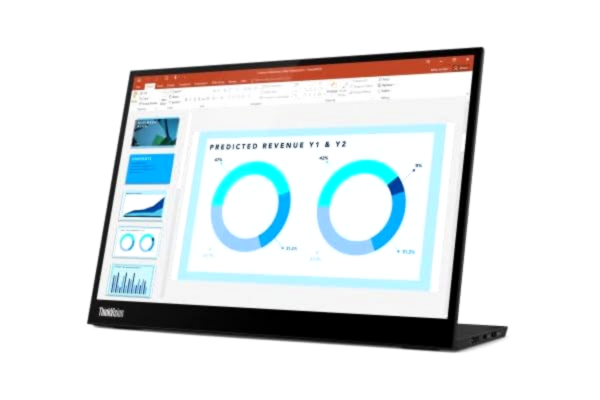 Lenovo 14" Lenovo ThinkVision M14d - 2240x1400 - IPS - Portable monitor