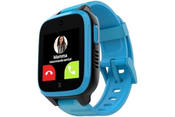 Xplora XPLORA XGO 3 – Klocktelefon för barn (SIM ingår) 4G - Samtal, Meddelanden, Skolläge, SOS-funktion, GPS, Kamera och Stegräknare - (Prenumeration krävs) (BLÅ)