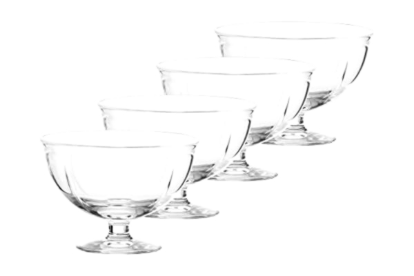 Rosendahl  Glasskål Ø 12 cm 4 st. Grand Cru Soft klassisk design, klar