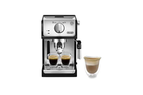 DeLonghi De'Longhi ECP35.31Traditional Barista Pump Espresso Machine, Coffee and Cappuccino Maker, Black