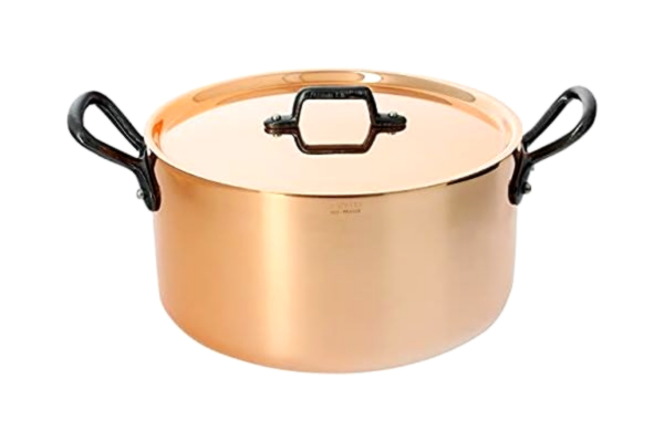 de Buyer De Buyer 6466.24 braadpan met deksel 24 cm