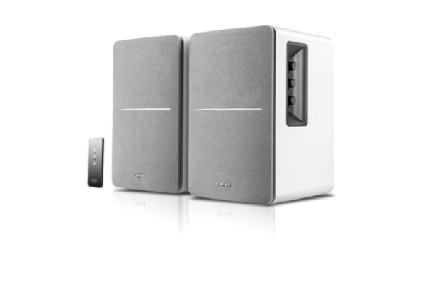 Edifier  Studio R1280T 2.0 Högtalarsystem, Vit/Silver