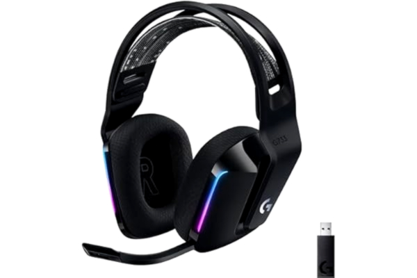 Logitech  Gaming Headset Lightspeed G733 Black
