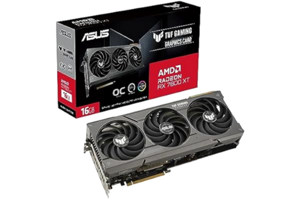Asus ASUS Radeon RX 7800 XT TUF OC - 16GB GDDR6 RAM - Grafikkort