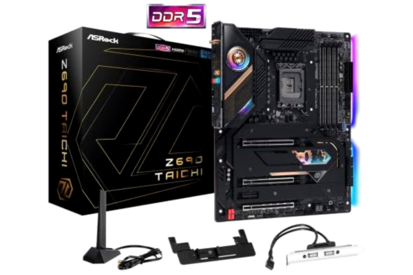 ASRock  Z690 Taichi Emolevy - Intel Z690 - Intel LGA1700 socket - DDR5 RAM - ATX
