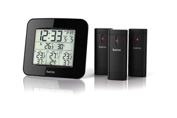 Hama  EWS-Trio - Vejrstation - sort