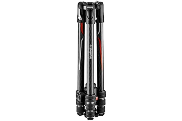 Manfrotto  MKBFRTC4GTA-BH, Befree GT Travel Tripod, Twist Lock with Ball Head and Bag for Sony, DSLR, CSC, Mirrorless, Lightweight Carbon Fibre, 12 kg Payload