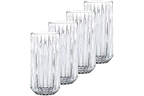 Nachtmann Spiegelau & Nachtmann, 4-delat longdrinkset, kristallglas, 375 ml, Jules, 101980