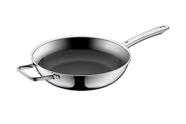 WMF  Professional Resist Casserole/Frying Pan - 28 cm Diameter - Coated with a Multi-Layer Material - High Edge - Honeycomb Structure - Suitable for Induction Cookers & Ovens