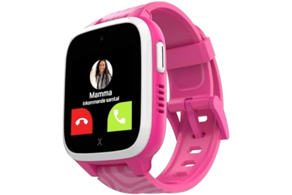 Xplora XPLORA XGO 3 – Klocktelefon för barn (SIM ingår) 4G - Samtal, Meddelanden, Skolläge, SOS-funktion, GPS, Kamera och Stegräknare - (Prenumeration krävs)(ROSA)